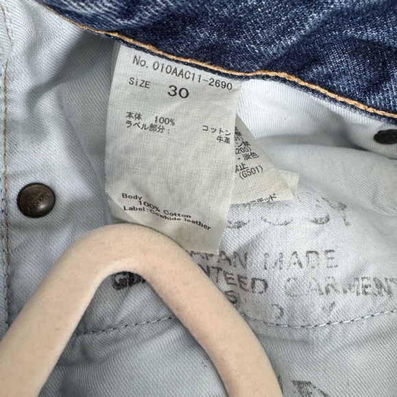 Moussy Vintage Medium Wash Distressed Ankle Bootcut Jeans Size 30 - Picture 7 of 7